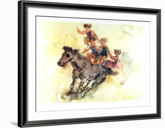 Bombrick Rider-Chaim Gross-Framed Limited Edition