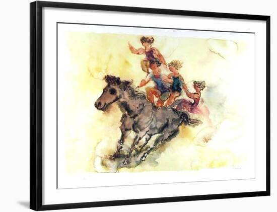 Bombrick Rider-Chaim Gross-Framed Limited Edition