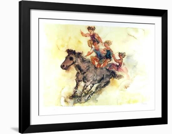 Bombrick Rider-Chaim Gross-Framed Limited Edition