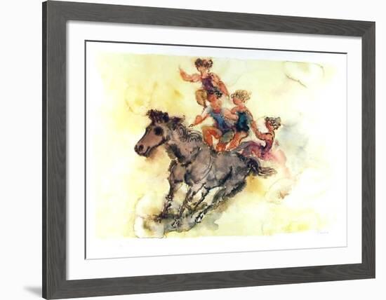 Bombrick Rider-Chaim Gross-Framed Limited Edition