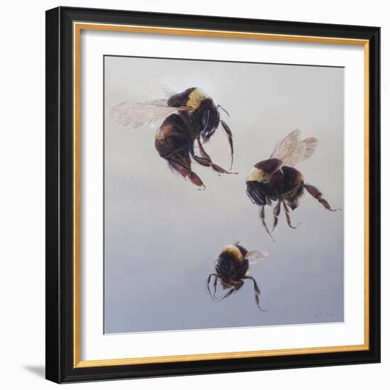 Bombus flight 1, 2011-Odile Kidd-Framed Giclee Print