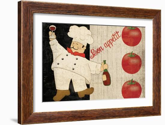 Bon Appetit Chef-Piper Ballantyne-Framed Art Print