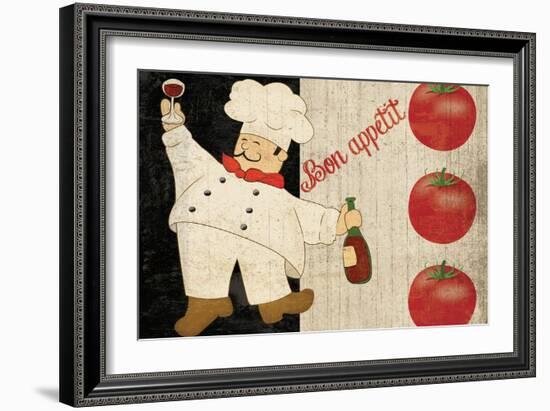 Bon Appetit Chef-Piper Ballantyne-Framed Art Print