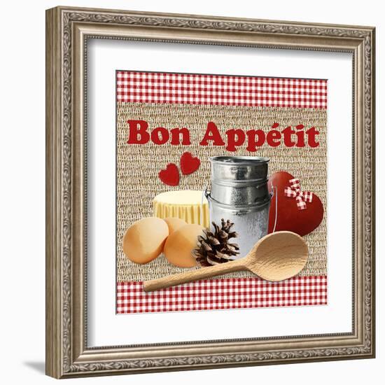 Bon Appétit-Galith Sultan-Framed Art Print