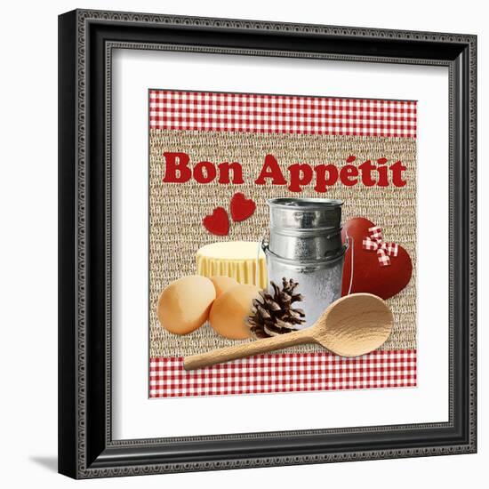 Bon Appétit-Galith Sultan-Framed Art Print