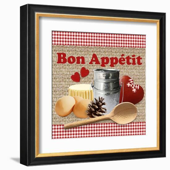 Bon Appétit-Galith Sultan-Framed Art Print