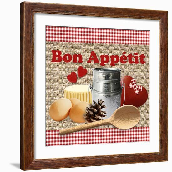 Bon Appétit-Galith Sultan-Framed Art Print