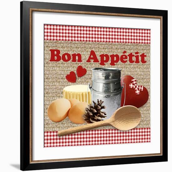 Bon Appétit-Galith Sultan-Framed Art Print