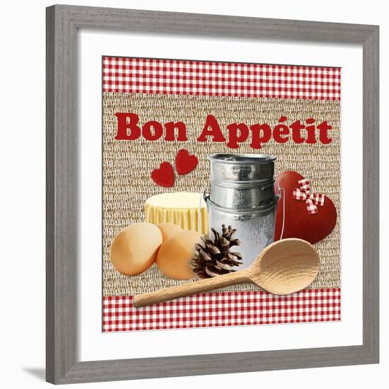 Bon Appétit-Galith Sultan-Framed Art Print