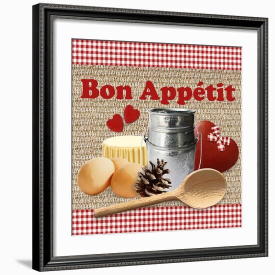 Bon Appétit-Galith Sultan-Framed Art Print