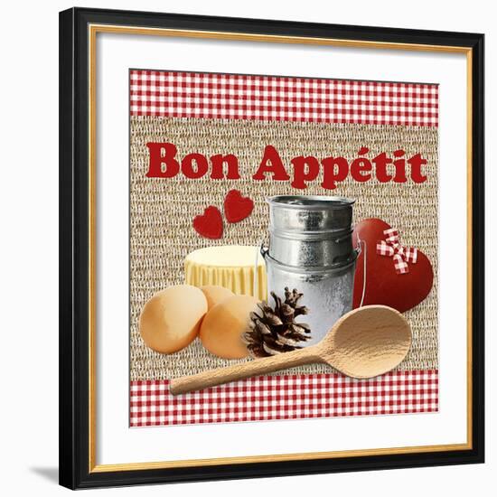 Bon Appétit-Galith Sultan-Framed Art Print