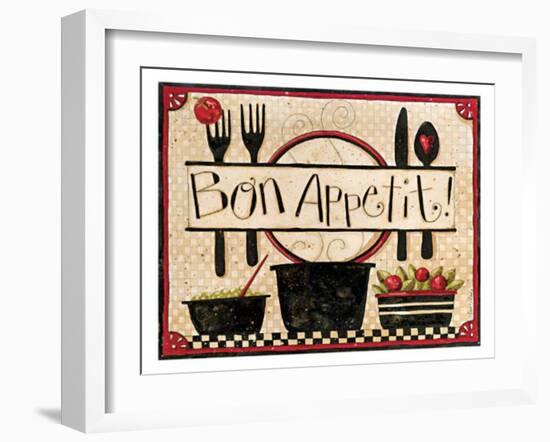 Bon Appetit-Dan Dipaolo-Framed Art Print