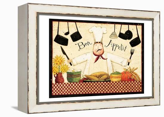 Bon Appetit-Dan Dipaolo-Framed Stretched Canvas