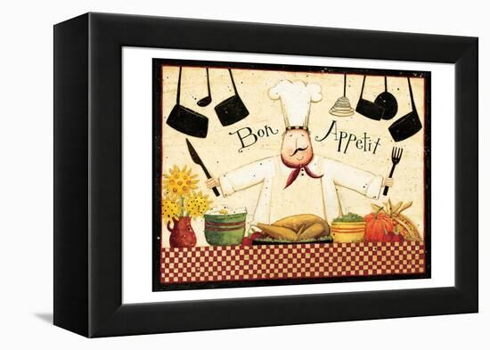 Bon Appetit-Dan Dipaolo-Framed Stretched Canvas