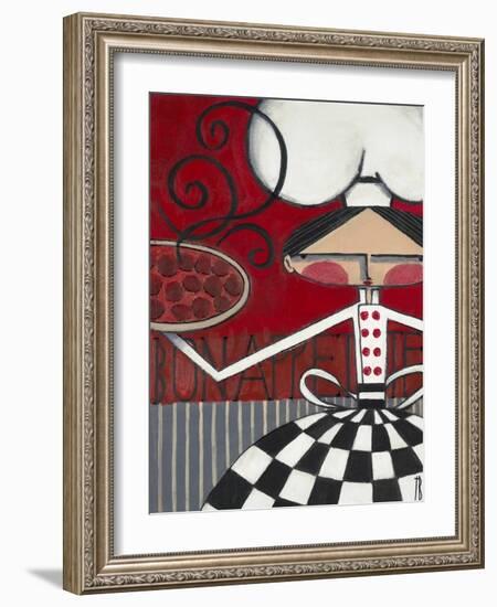 Bon Appetite-Terri Burris-Framed Art Print