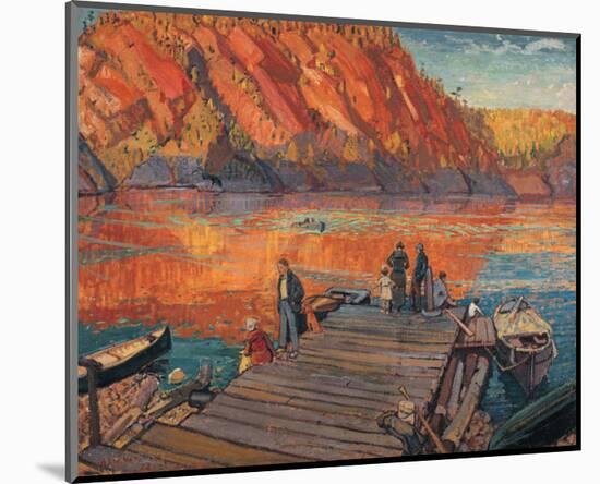 Bon Echo-Arthur Lismer-Mounted Premium Giclee Print