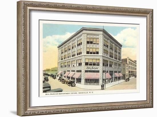 Bon Marche Department Store, Asheville, North Carolina-null-Framed Art Print