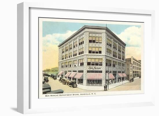 Bon Marche Department Store, Asheville, North Carolina-null-Framed Art Print