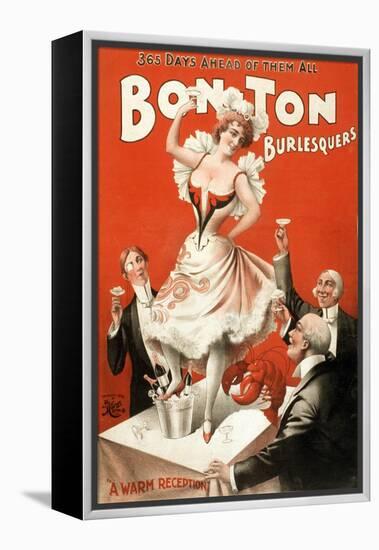 Bon Ton Burlesquers, 1898-Science Source-Framed Premier Image Canvas