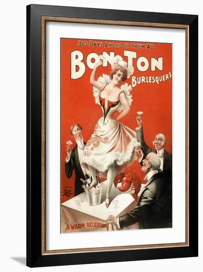 Bon Ton Burlesquers, 1898-Science Source-Framed Giclee Print