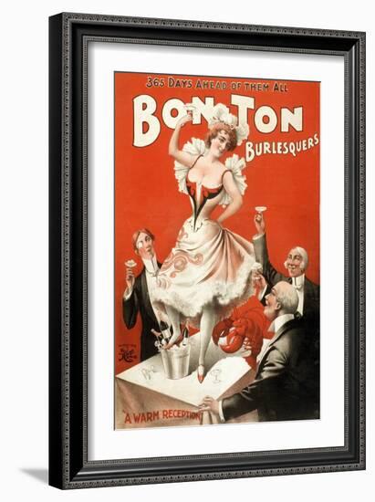 Bon Ton Burlesquers, 1898-Science Source-Framed Giclee Print