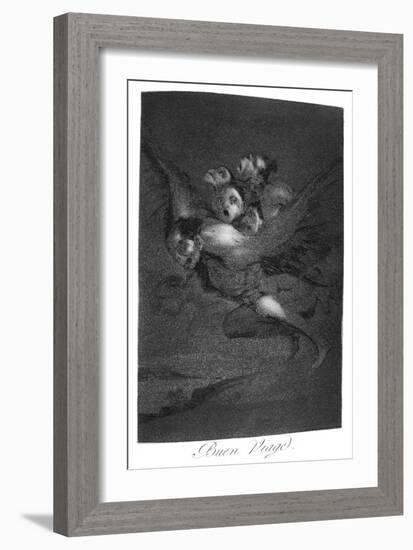 Bon Voyage, 1799-Francisco de Goya-Framed Giclee Print