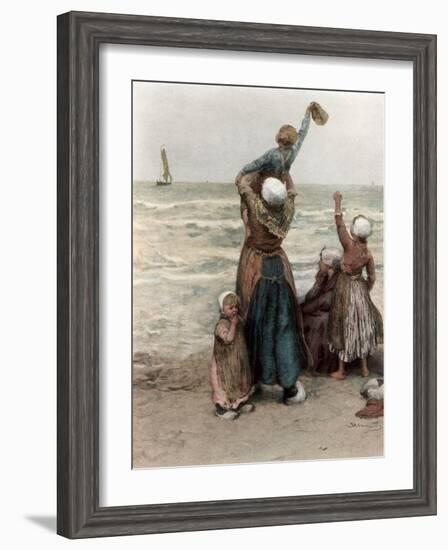 Bon Voyage!, 1889-null-Framed Giclee Print