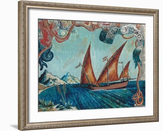 Bon Voyage, 1929-Dora Carrington-Framed Giclee Print