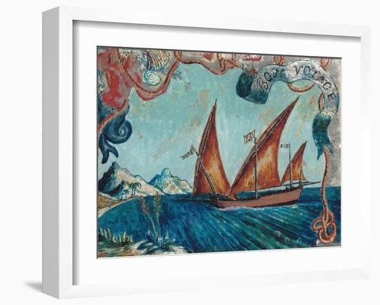 Bon Voyage, 1929-Dora Carrington-Framed Giclee Print