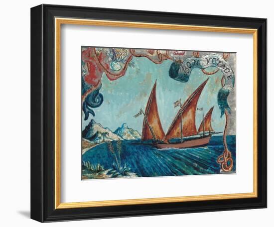 Bon Voyage, 1929-Dora Carrington-Framed Giclee Print