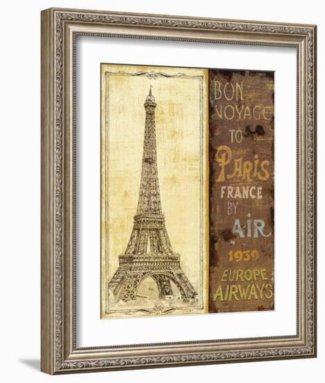Bon Voyage II-Daphne Brissonnet-Framed Art Print