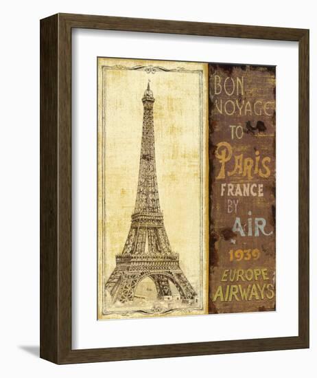 Bon Voyage II-Daphne Brissonnet-Framed Art Print