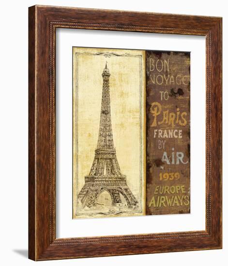 Bon Voyage II-Daphne Brissonnet-Framed Art Print