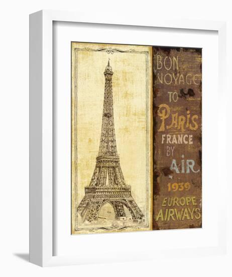Bon Voyage II-Daphne Brissonnet-Framed Art Print