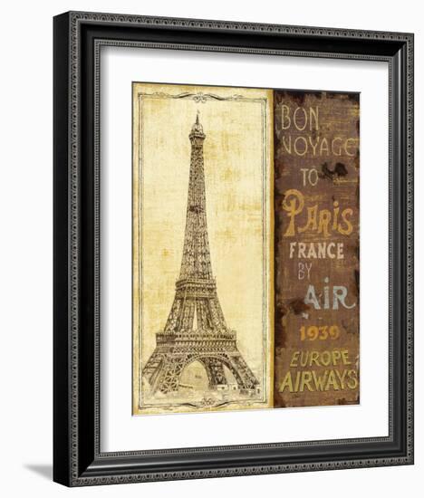 Bon Voyage II-Daphne Brissonnet-Framed Art Print