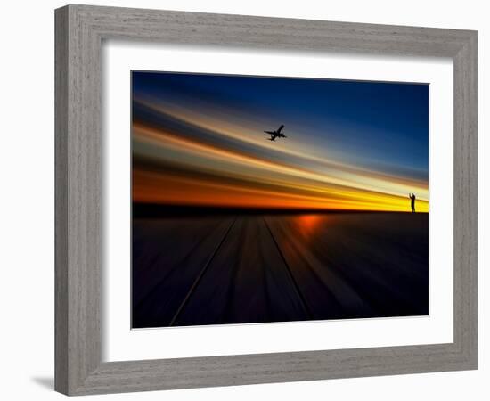 Bon Voyage-Josh Adamski-Framed Photographic Print