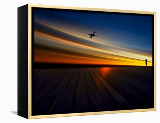 Bon Voyage-Josh Adamski-Framed Premier Image Canvas