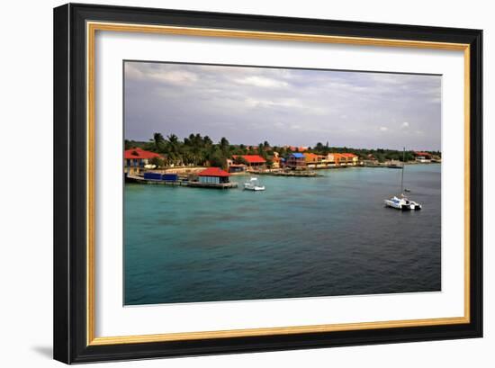 Bonaire 4-J.D. Mcfarlan-Framed Giclee Print
