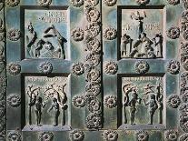 Ride of Magi with Original Sin, Bronze Panels from St Ranieri's Door-Bonanno Pisano-Giclee Print