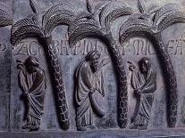 Baptism of Christ and Ride of Magi with Original Sin, Bronze Panels from St Ranieri's Door, Ca 1180-Bonanno Pisano-Premier Image Canvas