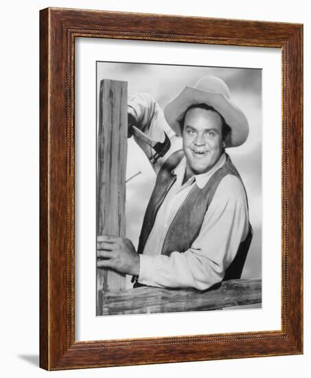 Bonanza, Dan Blocker, 1959-1973-null-Framed Photo