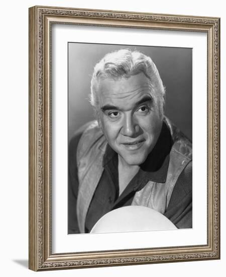 Bonanza, Lorne Greene, 1959-1973-null-Framed Premium Photographic Print