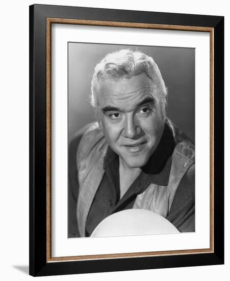 Bonanza, Lorne Greene, 1959-1973-null-Framed Premium Photographic Print