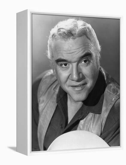 Bonanza, Lorne Greene, 1959-1973-null-Framed Stretched Canvas