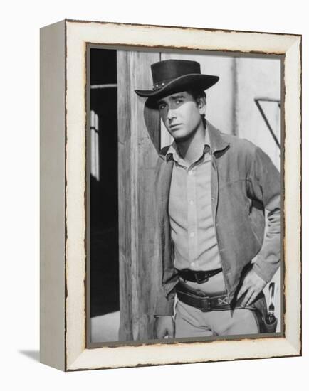 Bonanza, Michael Landon, 1959-1973-null-Framed Stretched Canvas