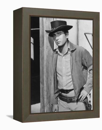 Bonanza, Michael Landon, 1959-1973-null-Framed Stretched Canvas