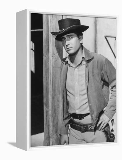 Bonanza, Michael Landon, 1959-1973-null-Framed Stretched Canvas