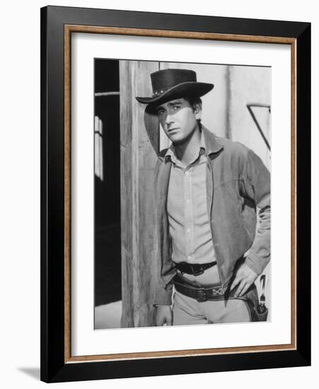 Bonanza, Michael Landon, 1959-1973-null-Framed Photo