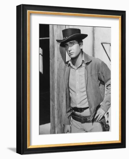 Bonanza, Michael Landon, 1959-1973-null-Framed Photo