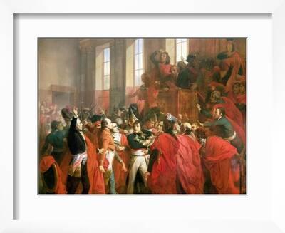 General Bonaparte in the Council of the Five Hundred, at Saint-Cloud, 10  November 1799 